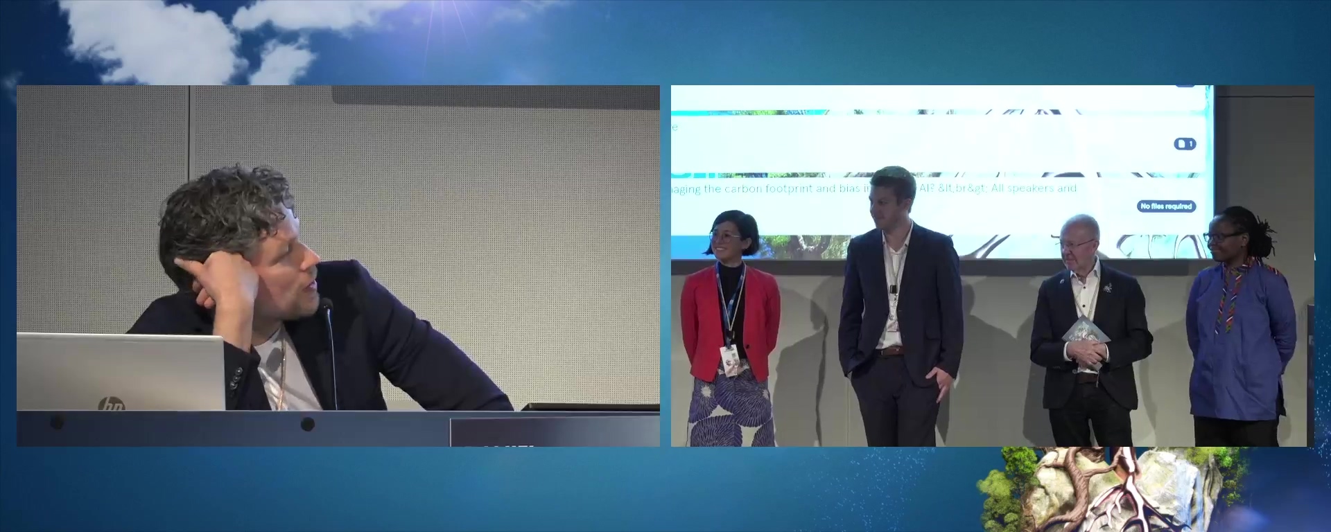 Panel discussion: Who is responsible for managing the carbon footprint and bias in imaging AI? <br> All speakers and