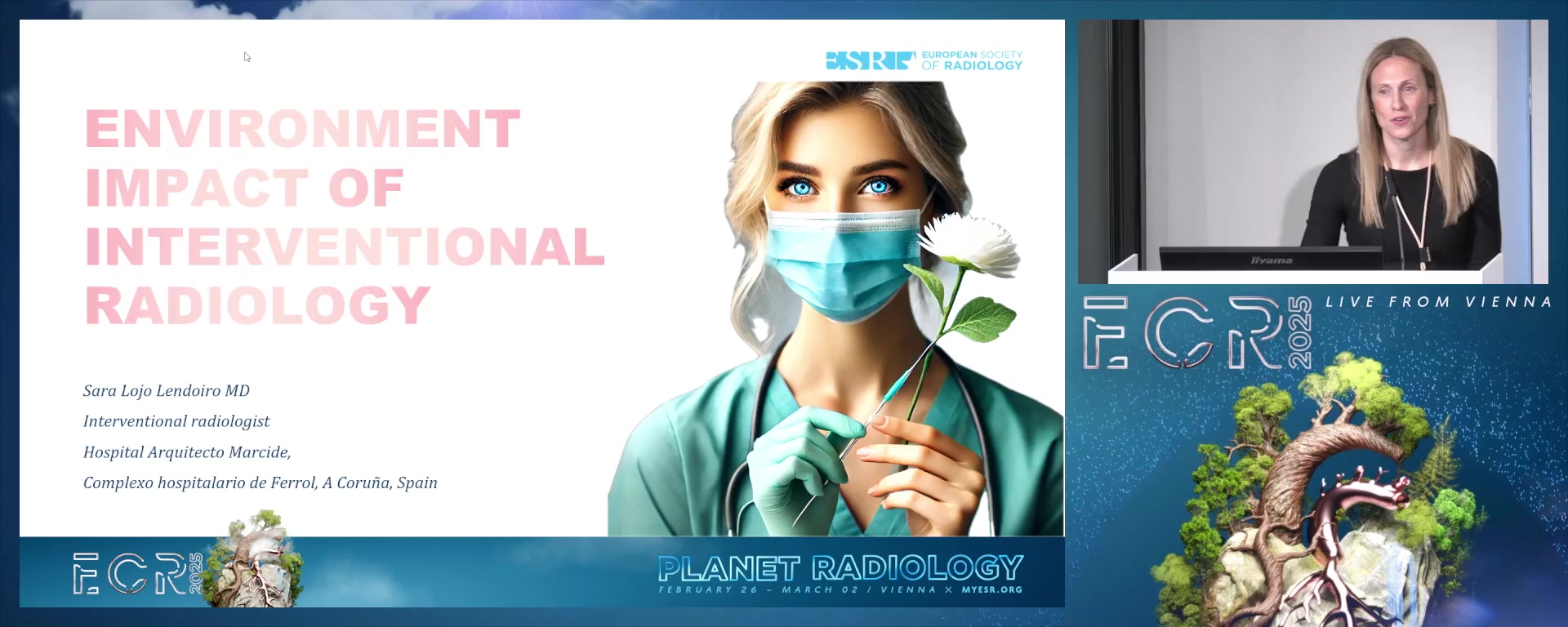 Environment impact of interventional radiology