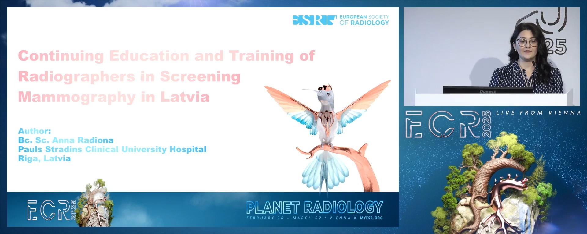 Continuing education and training of radiographers in screening mammography in Latvia