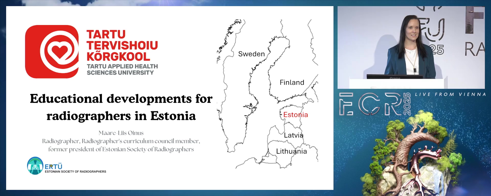 Educational developments for radiographers in Estonia