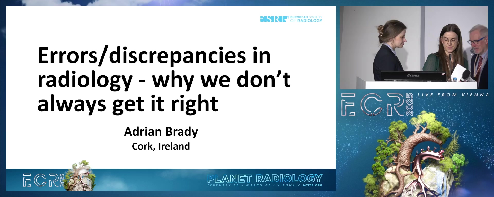 Errors and discrepancies in radiology: why we don’t always get it right