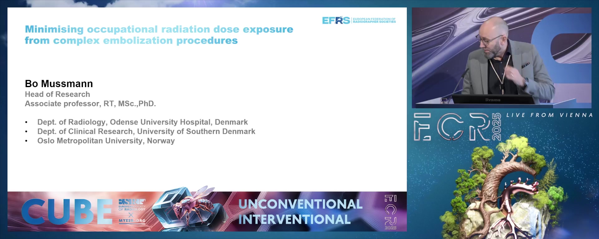 Minimising occupational radiation dose exposure from complex embolization procedures