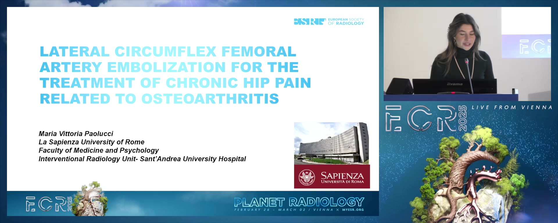 Lateral Circumflex Femoral Artery embolization for the treatment of chronic hip pain related to osteoarthritis