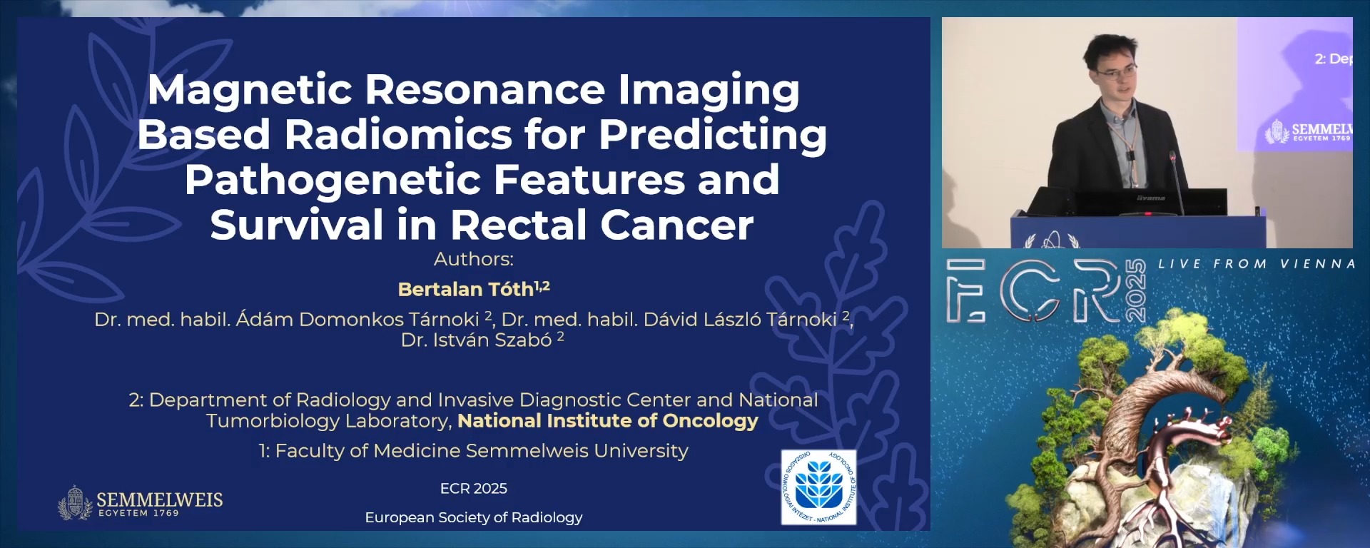 Magnetic Resonance Imaging Based Radiomics for Predicting Pathogenetic Features and Survival in Rectal Cancer