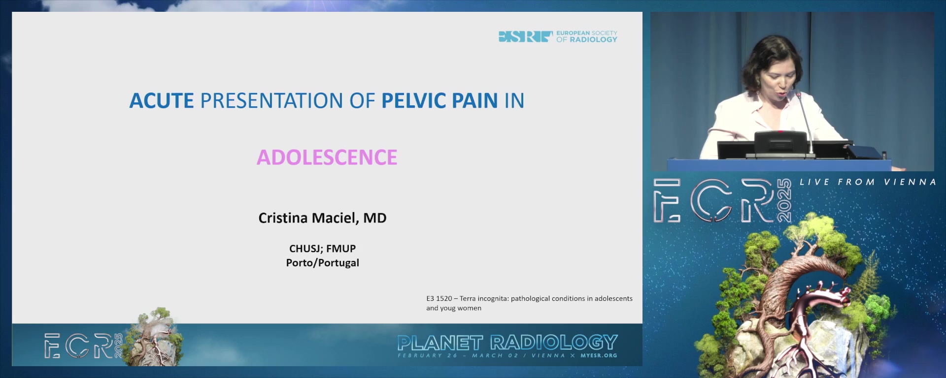 Acute presentation of pelvic pain in adolescence