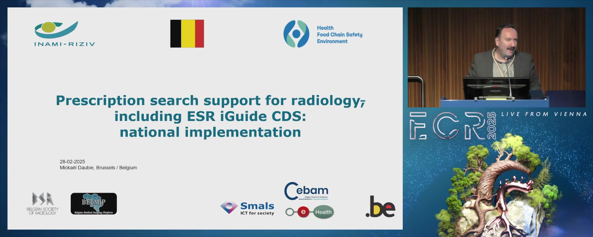 Prescription search support for radiology, including ESR iGuide CDS: national implementation