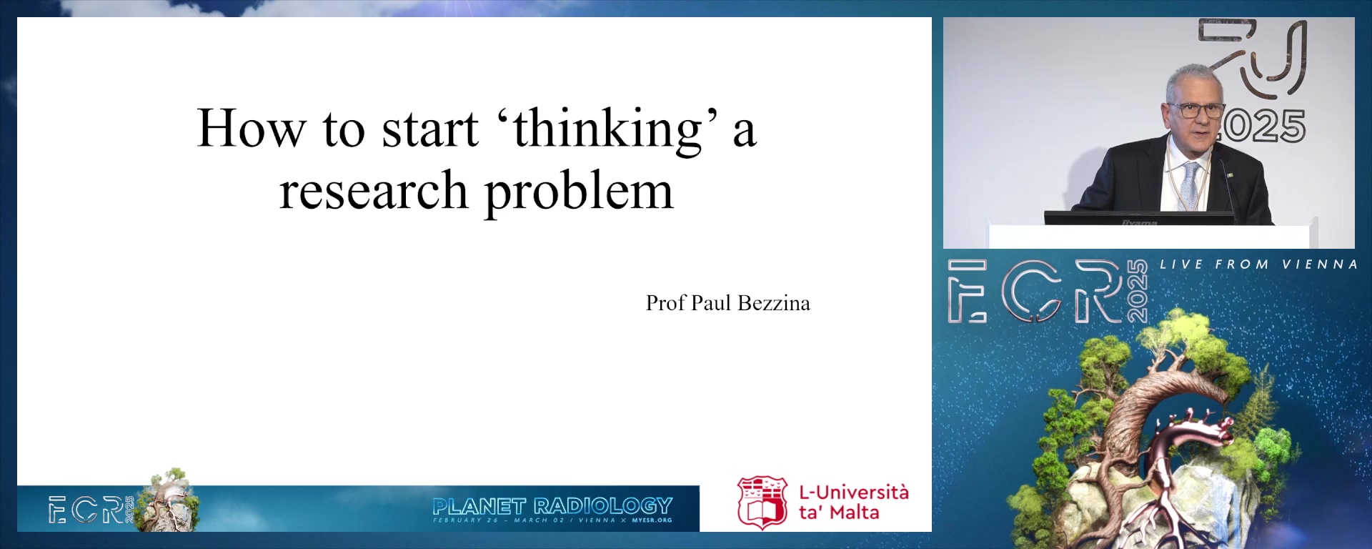 How to start "thinking" a research problem