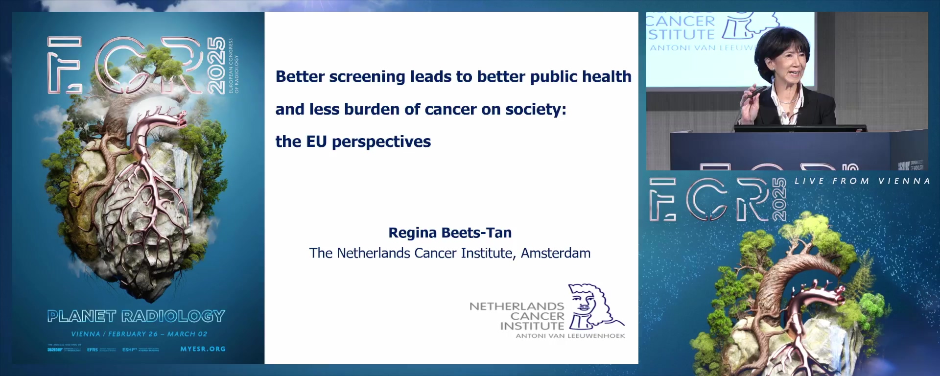 Better screening leads to better public health and less burden of cancer on society: the EU perspectives