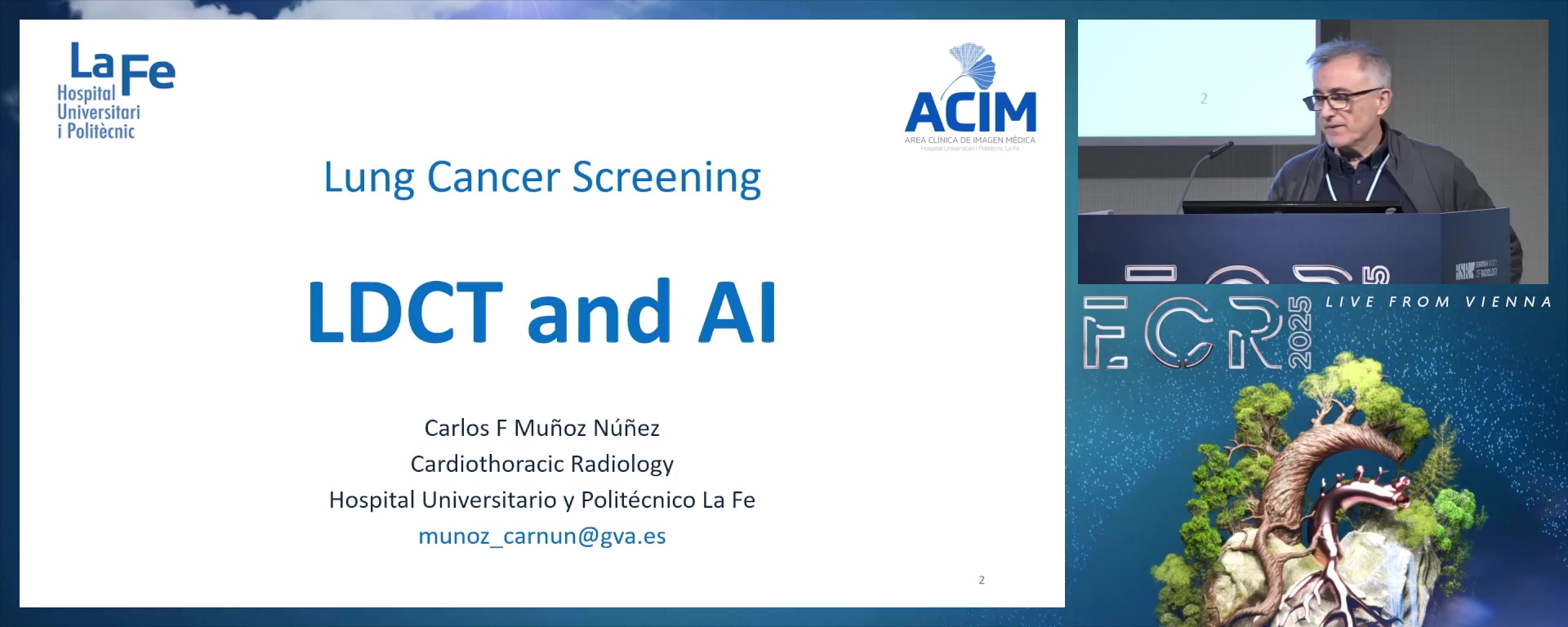 Lung cancer screening: LDCT and AI