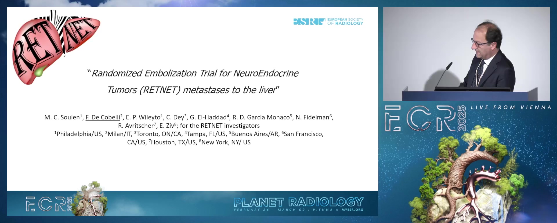 Randomized Embolization Trial for NeuroEndocrine Tumors (RETNET)