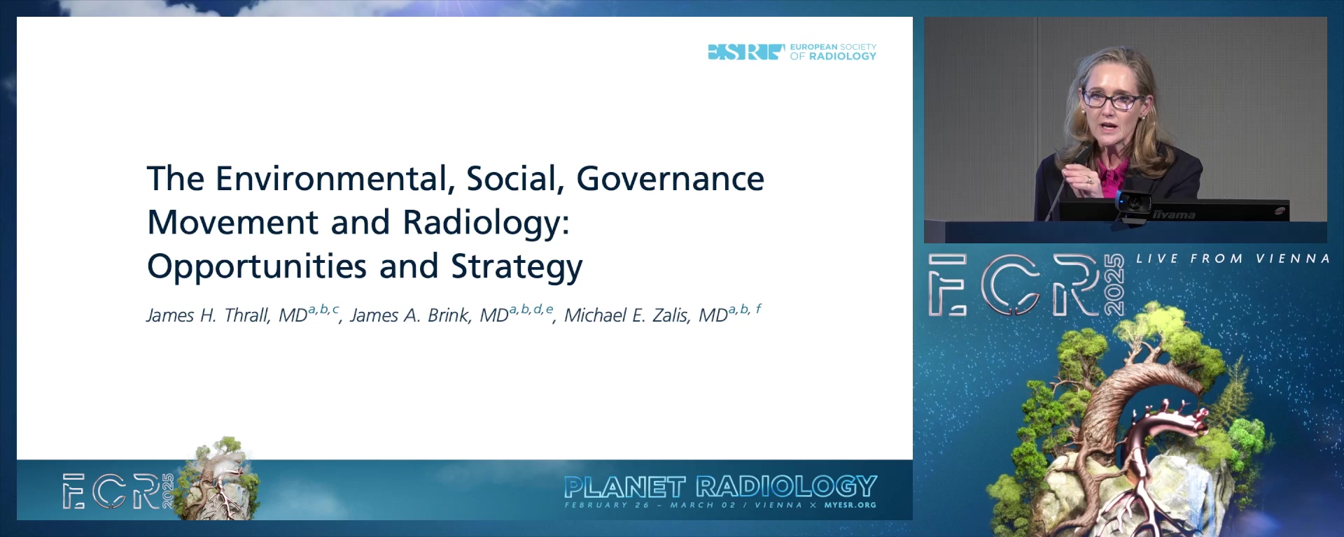 Social responsibility in radiology leadership: contributing to a healthier planet and society