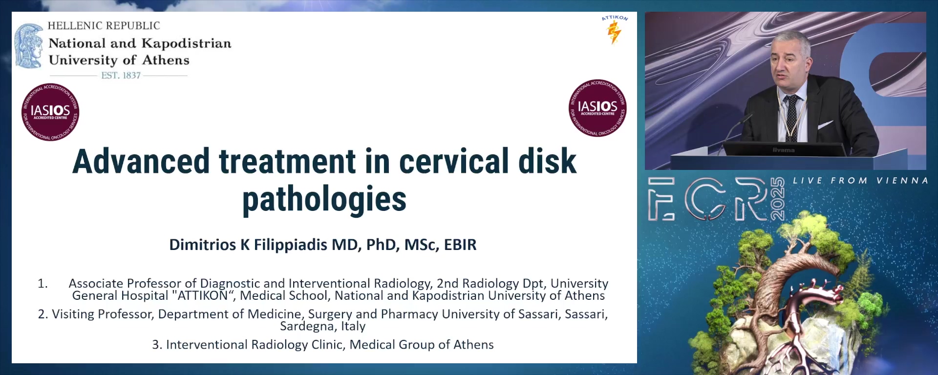 Advanced treatment in cervical disk pathologies