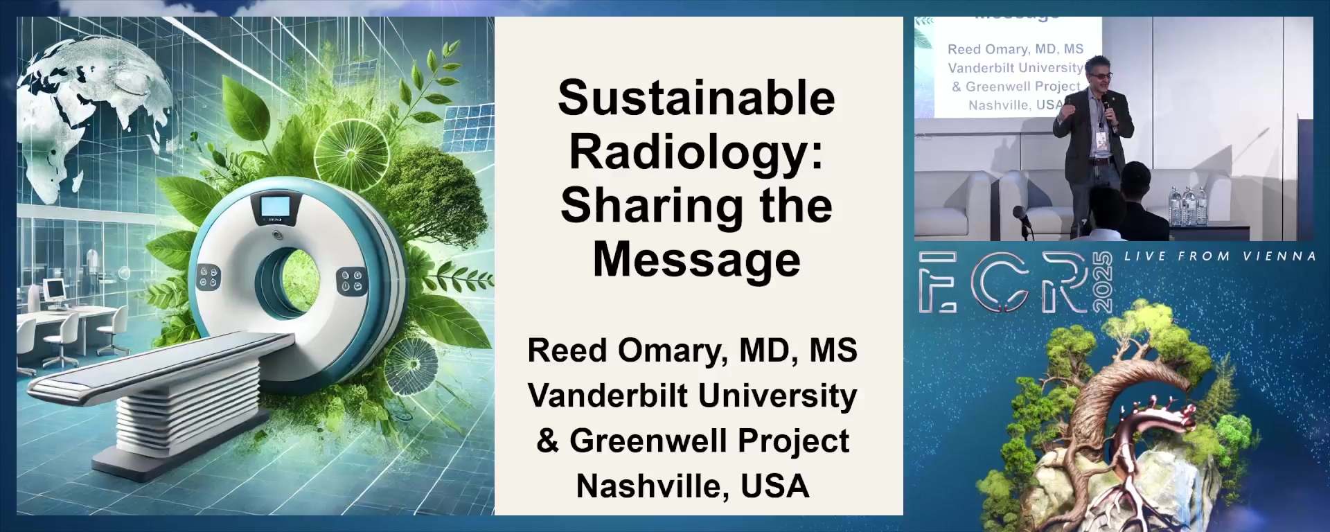 Sustainable Radiology: sharing the message