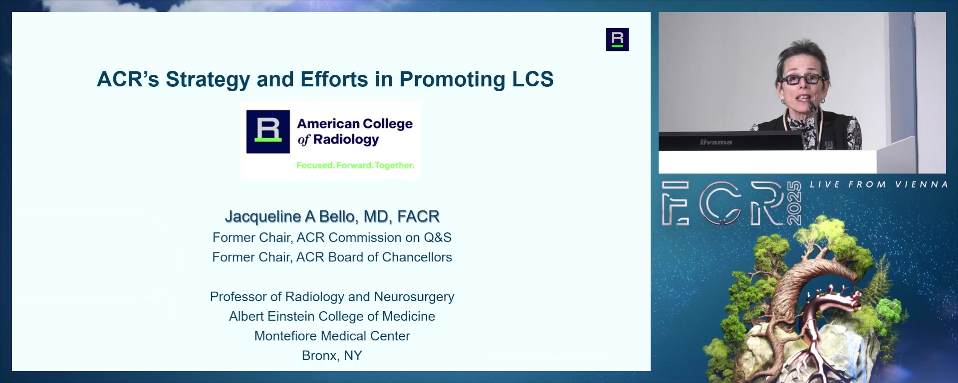 Update on ACR’s strategy and efforts in promoting LCS