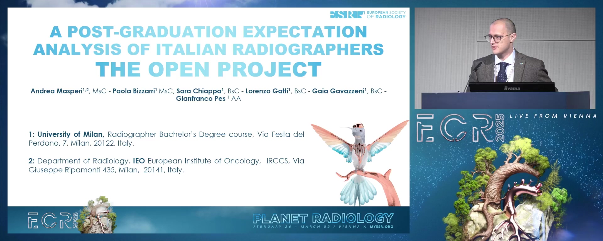 A post-graduation expectation analysis of Italian Radiographers. The OPEN project