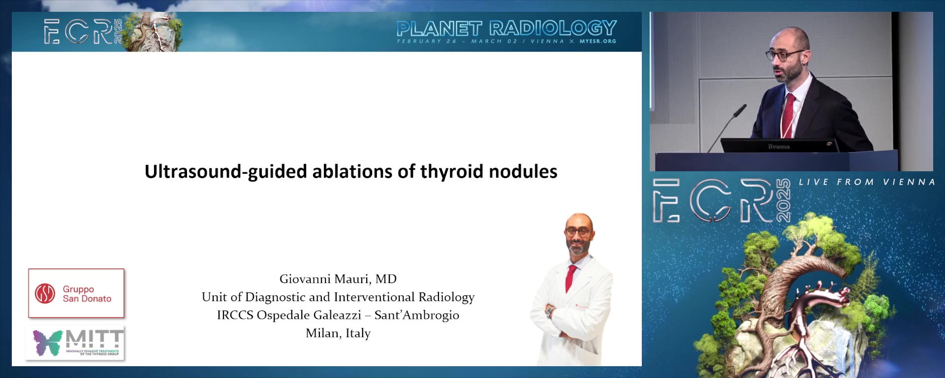 Ultrasound-guided ablation of thyroid nodules