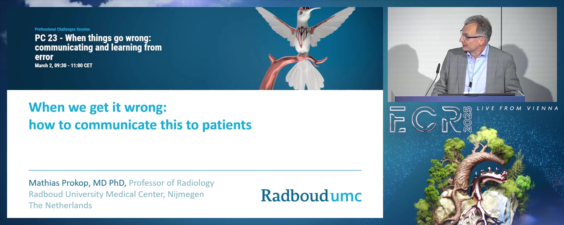 When we get it wrong: how to communicate this to patients