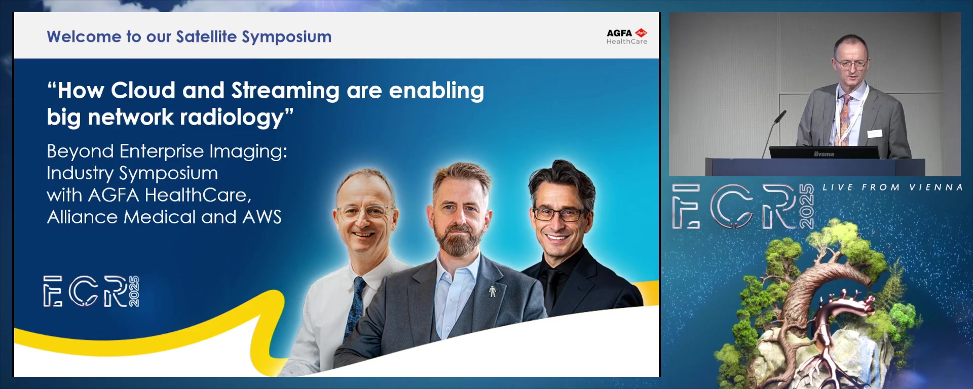 Beyond Enterprise Imaging: How Cloud and Streaming are enabling big network radiology (Complete Session)