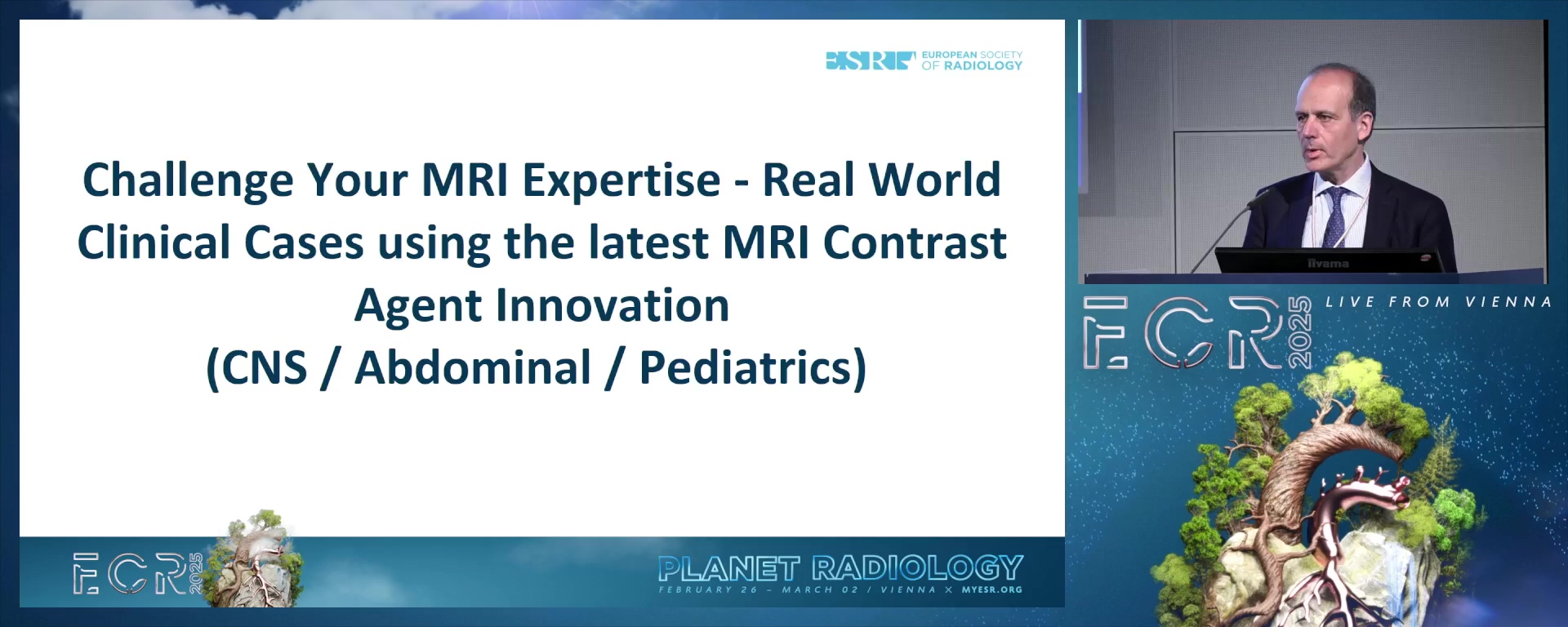 Challenge Your MRI Expertise - Real World Clinical Cases using the latest MRI Contrast Agent Innovation (CNS / Abdominal / Pediatrics) (Complete Session)