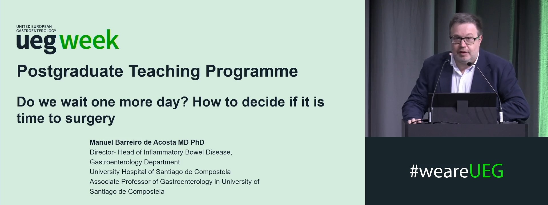 Do we wait one more day? How to decide if it is time for surgery