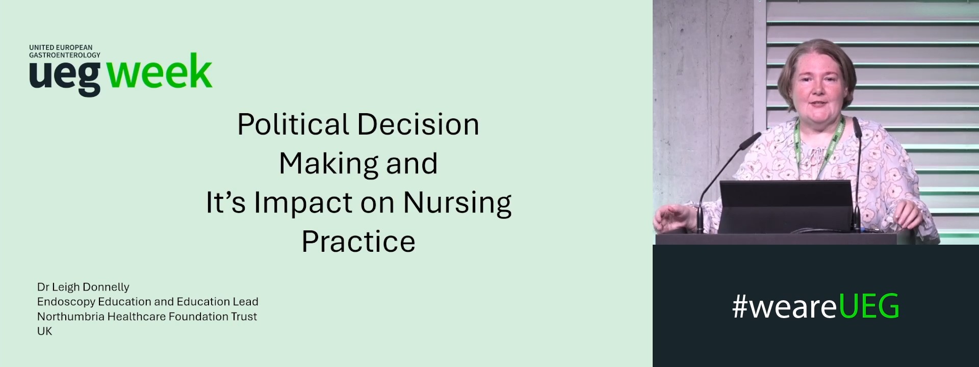 Political decision-making and its impact on nursing practice