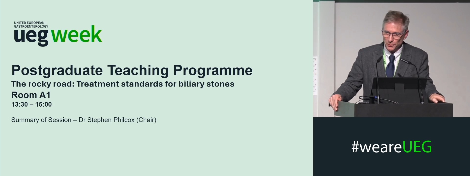 Summary: The rocky road - Treatment standards for biliary stones