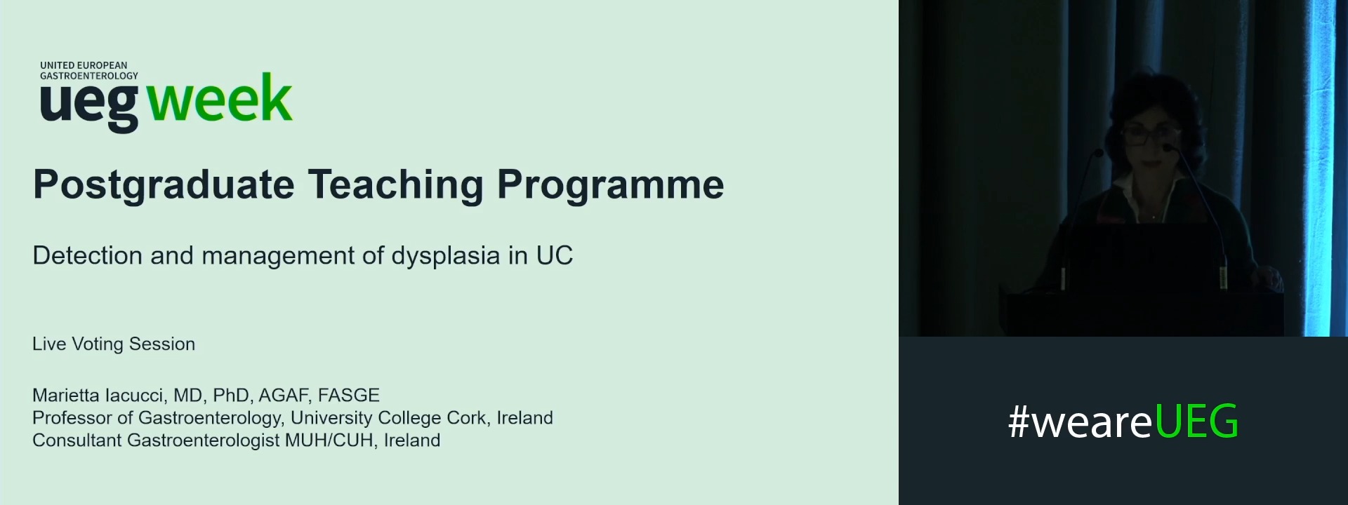 Detection and management of dysplasia in UC