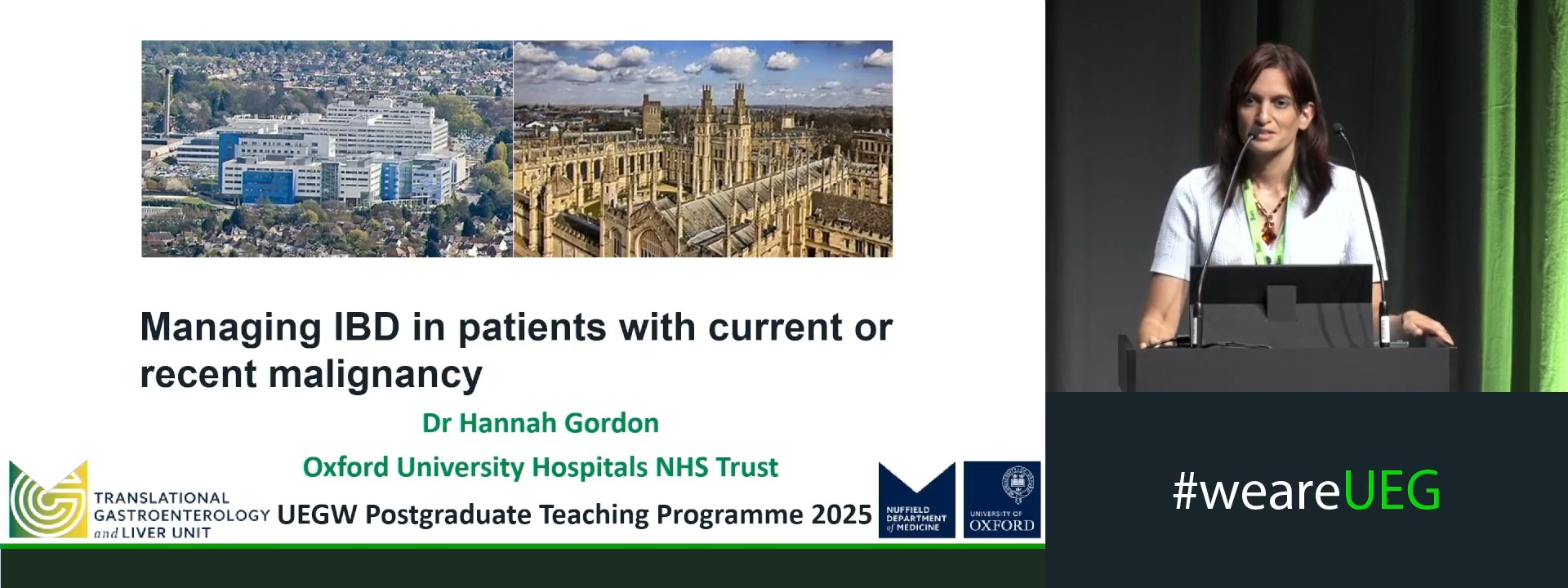 Managing IBD in a patient with new or recent cancer