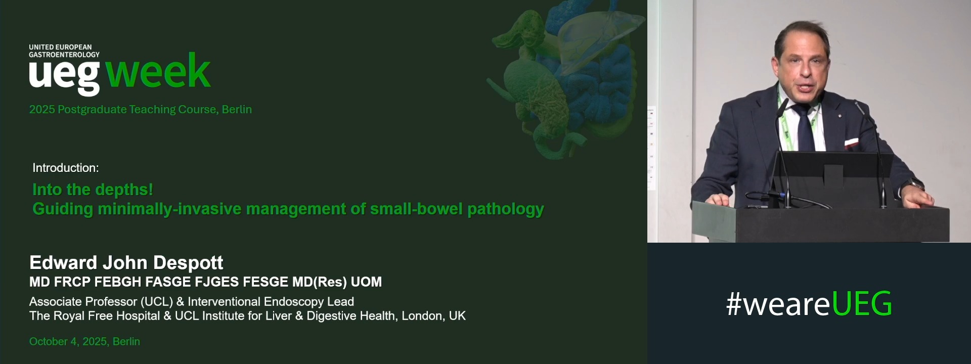 Introduction: Into the depths! Guiding minimally-invasive management of small-bowel pathology
