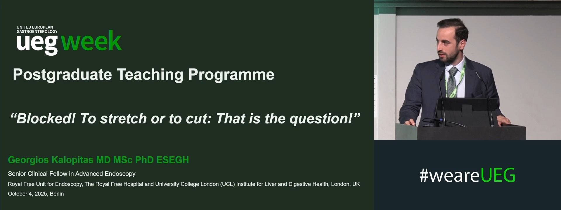 Blocked! To stretch or to cut: That is the question!