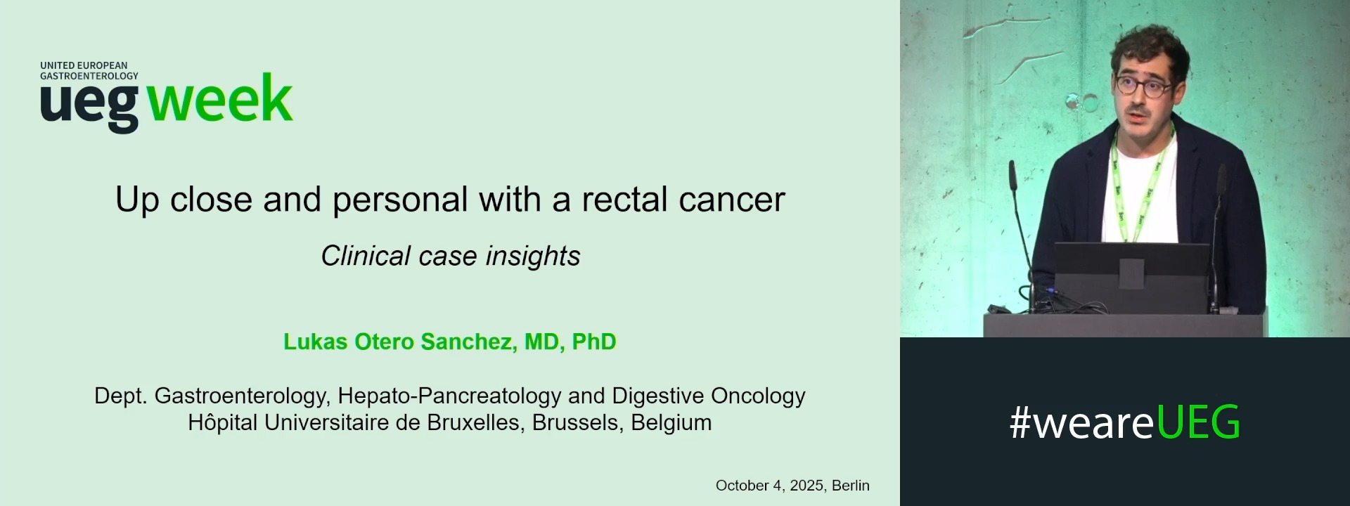 Up close and personal with a rectal cancer