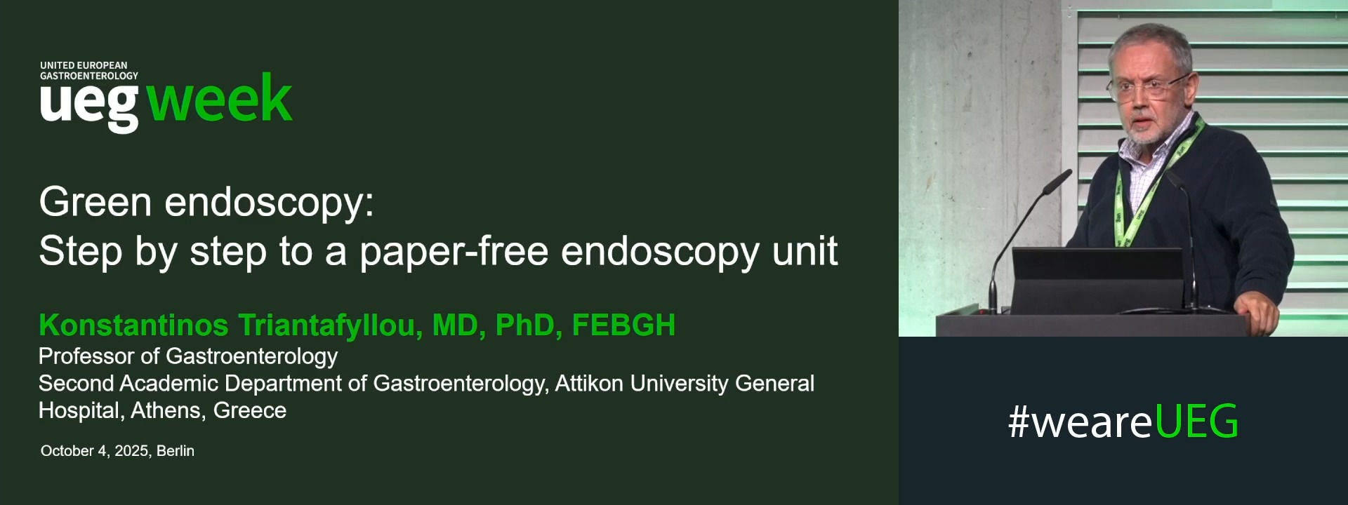 Green endoscopy: Step by step to a paper free endoscopy unit