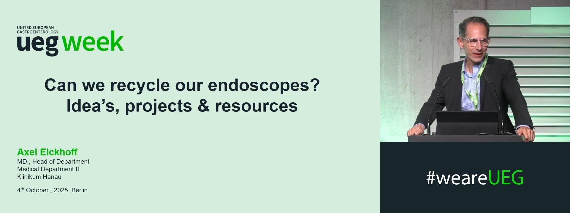 Can we recycle our endoscopes? Ideas, Projects and resources