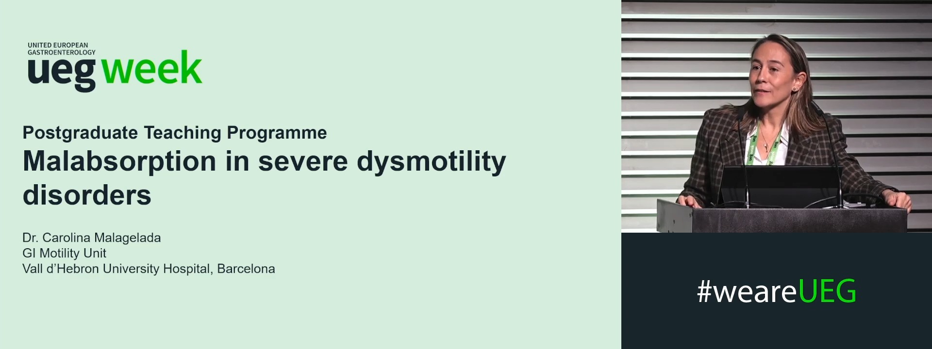 Malabsorption in severe dysmotility disorders