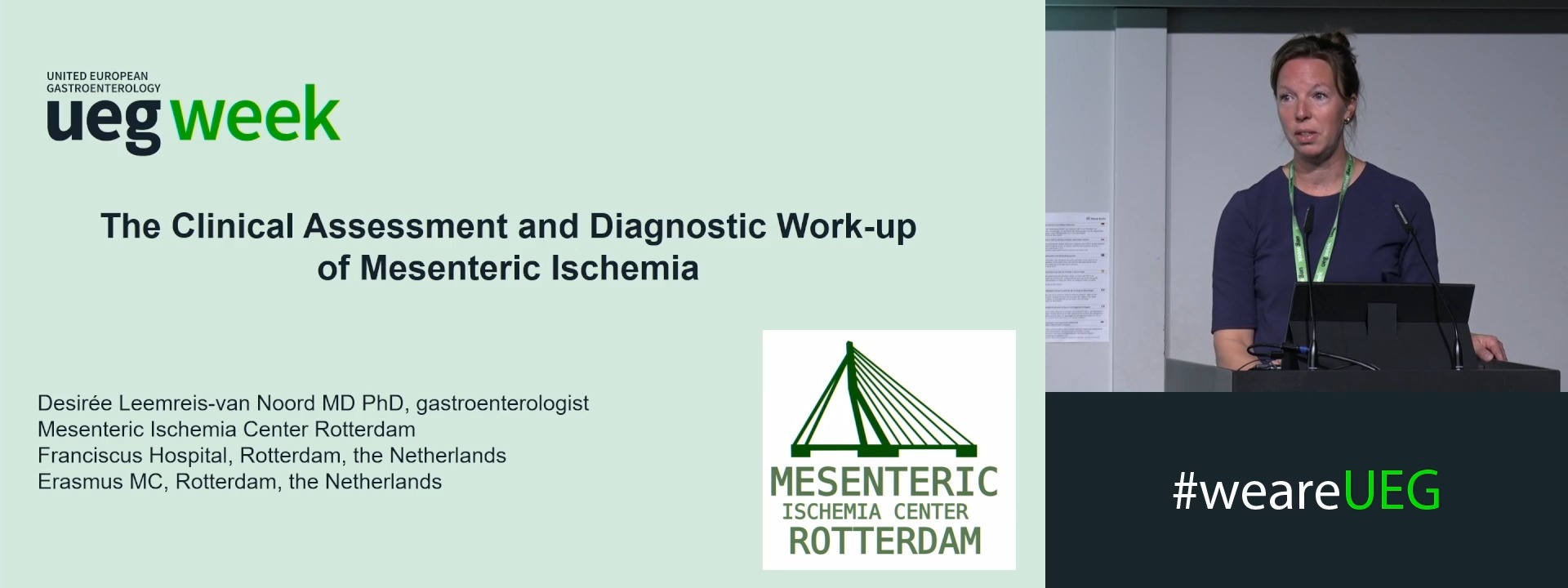 The clinical assessment and diagnostic work-up of mesenteric ischemia