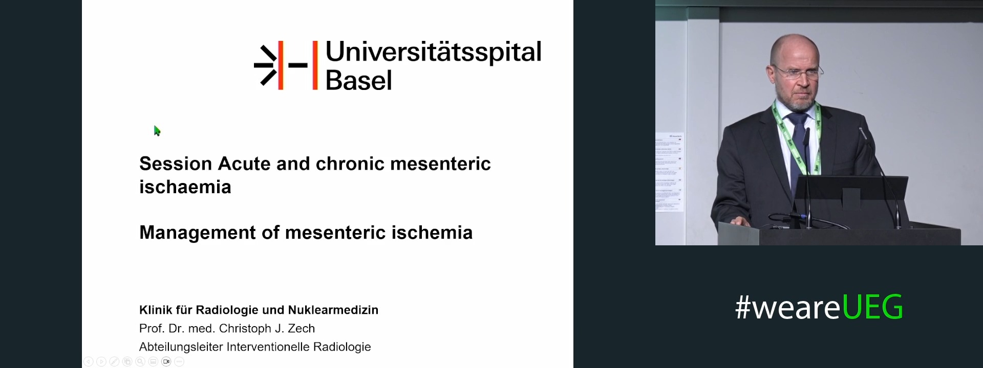 Management of mesenteric ischemia