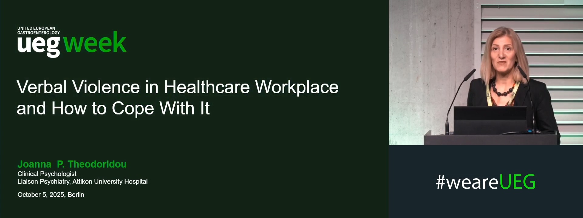 Verbal violence in the healthcare workplace and how to cope with it
