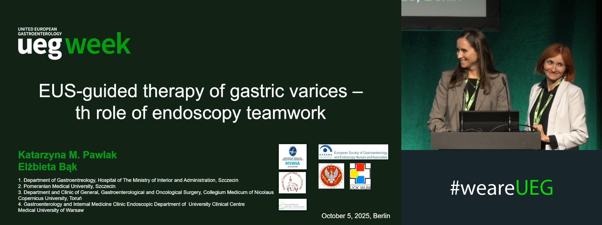 EUS-guided therapy of gastric varices: The role of endoscopic nurse-team work