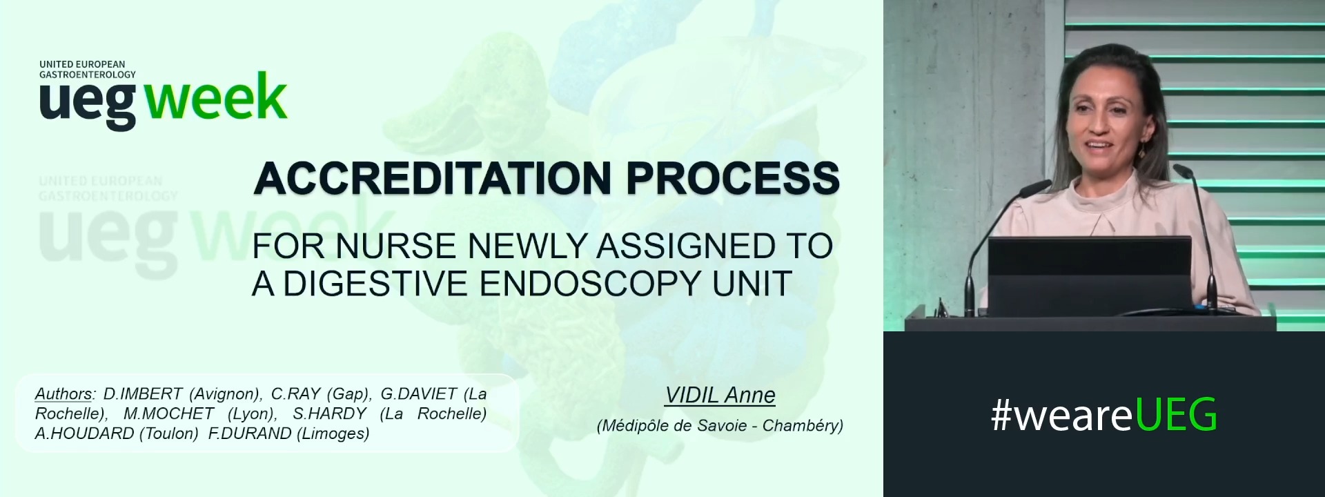 Accreditation for a newly recruited endoscopy nurse