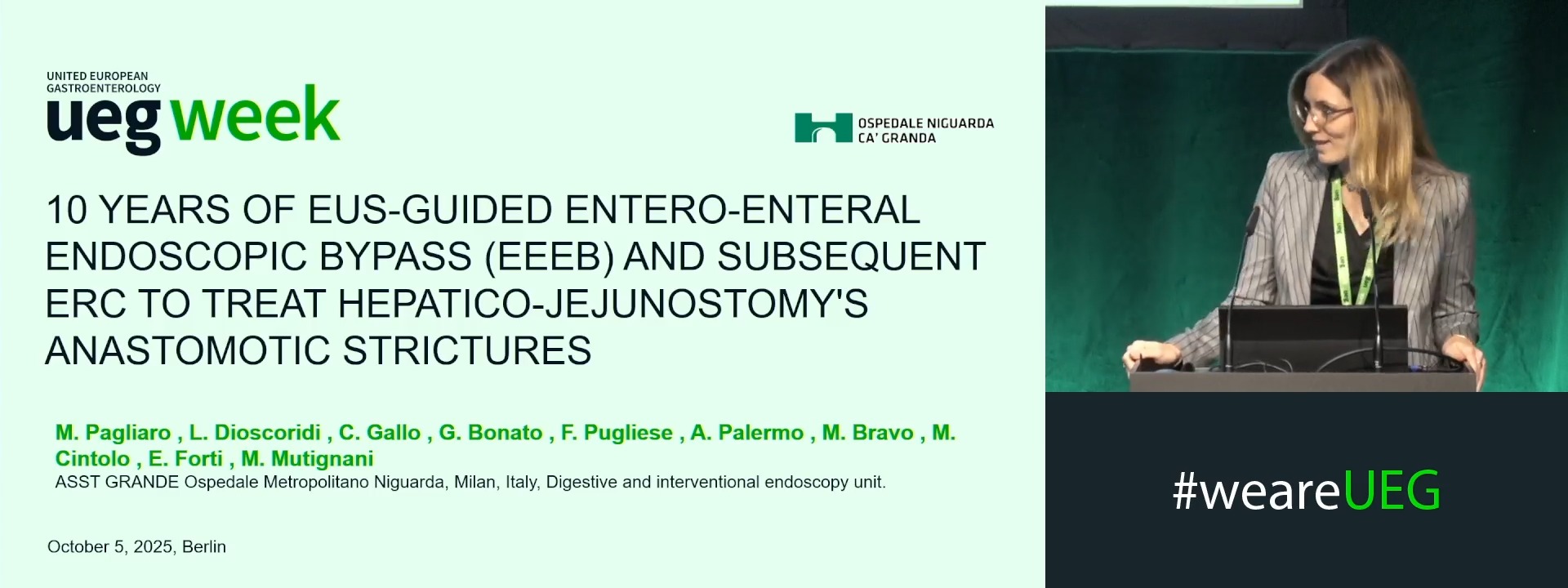 10 YEARS OF EUS-GUIDED ENTERO-ENTERAL ENDOSCOPIC BYPASS (EEEB) AND SUBSEQUENT ERC TO TREAT HEPATICO-JEJUNOSTOMY'S ANASTOMOTIC STRICTURES
