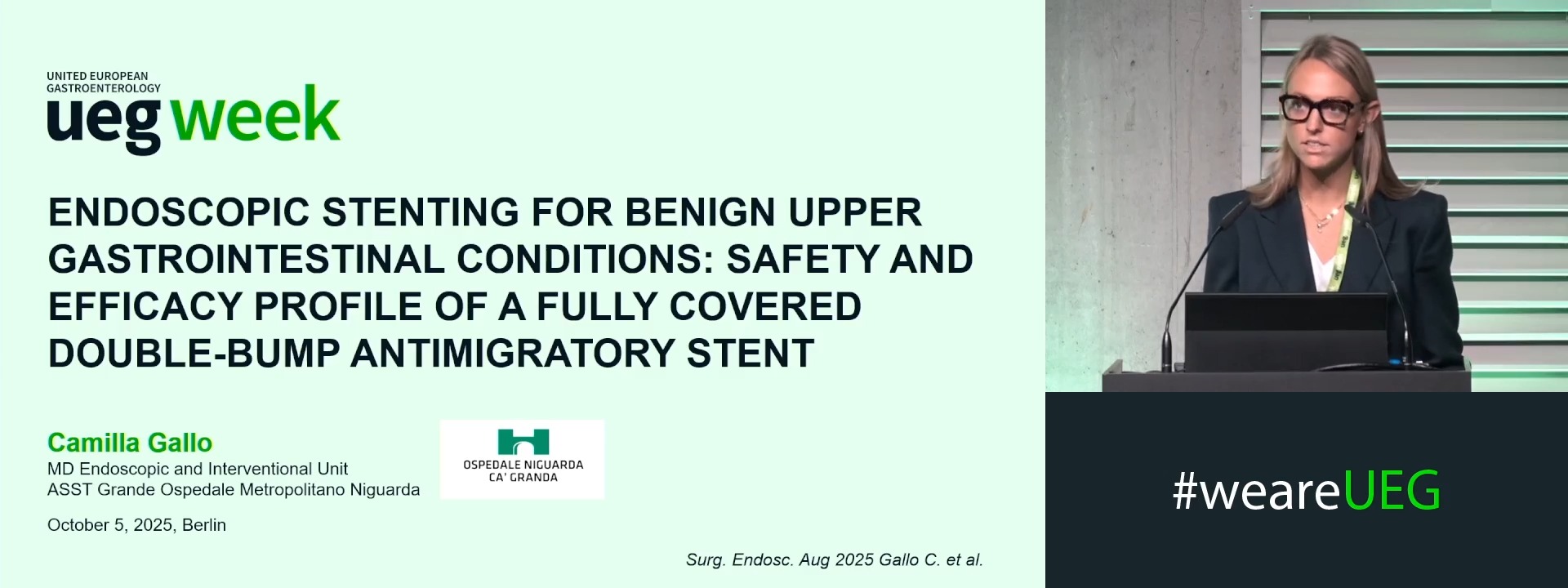 ENDOSCOPIC STENTING FOR BENIGN UPPER GASTROINTESTINAL CONDITIONS: SAFETY AND EFFICACY PROFILE OF A FULLY COVERED DOUBLE-BUMP ANTIMIGRATORY STENT