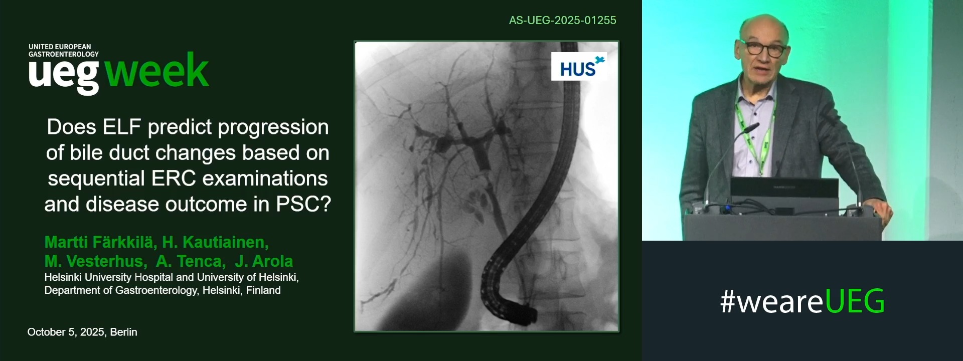 DOES ELF PREDICT PROGRESSION BILE DUCT CHANGES BASED ON SEQUENTIAL ERC EXAMINATIONS AND DISEASE OUTCOME IN PSC?