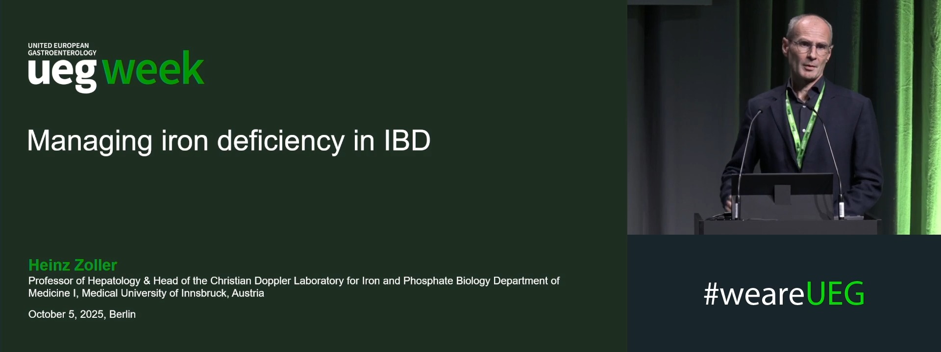 Managing iron deficieny in IBD