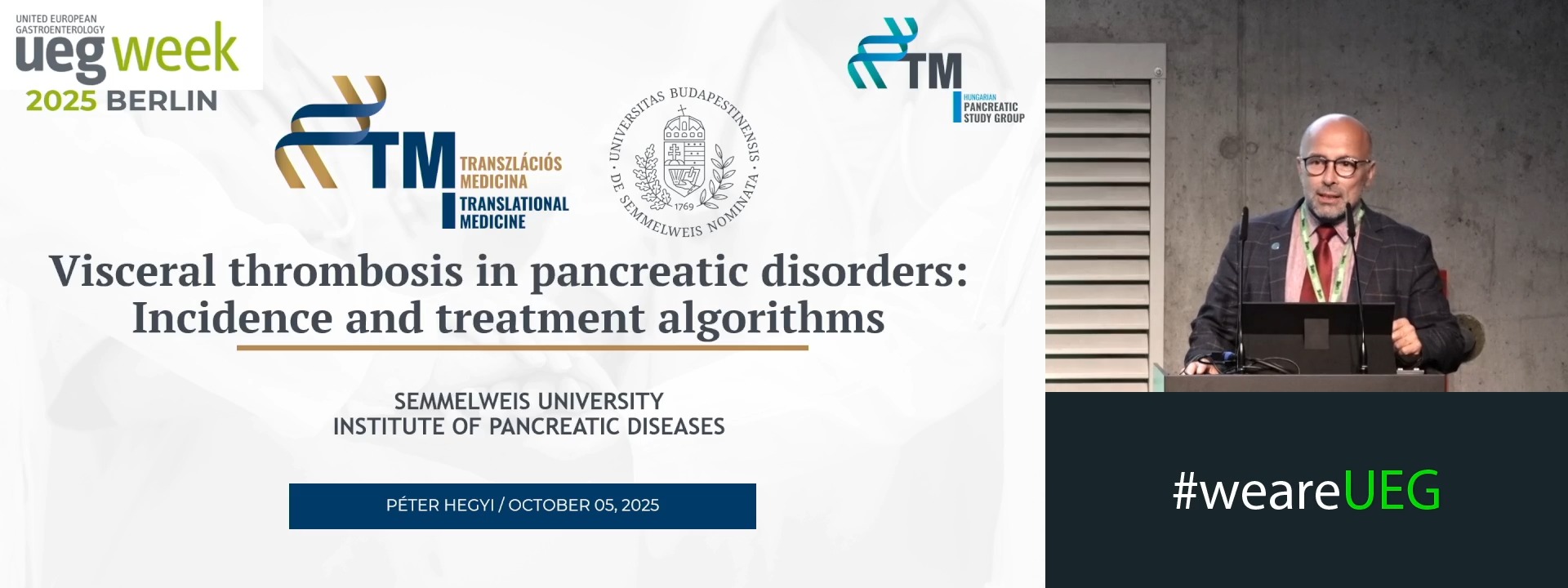 Visceral thrombosis in pancreatic disorders: Incidence and treatment algorithms