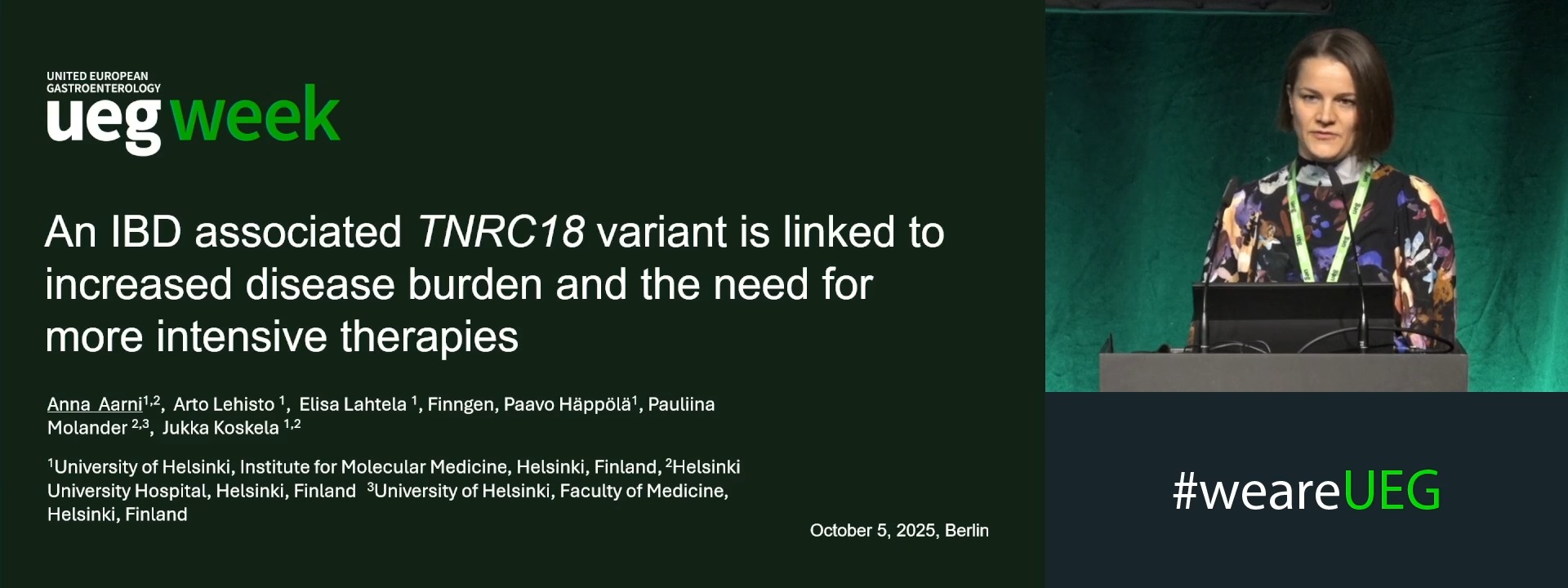 AN IBD ASSOCIATED TNRC18 VARIANT IS LINKED TO INCREASED DISEASE BURDEN AND THE NEED FOR MORE INTENSIVE THERAPIES