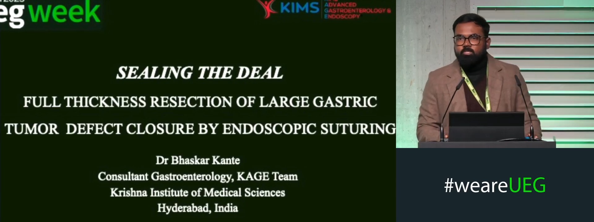 SEALING THE DEAL: FULL THICKNESS RESECTION AND ENDOSCOPIC SUTURING OF A LARGE GASTRIC TUMOUR