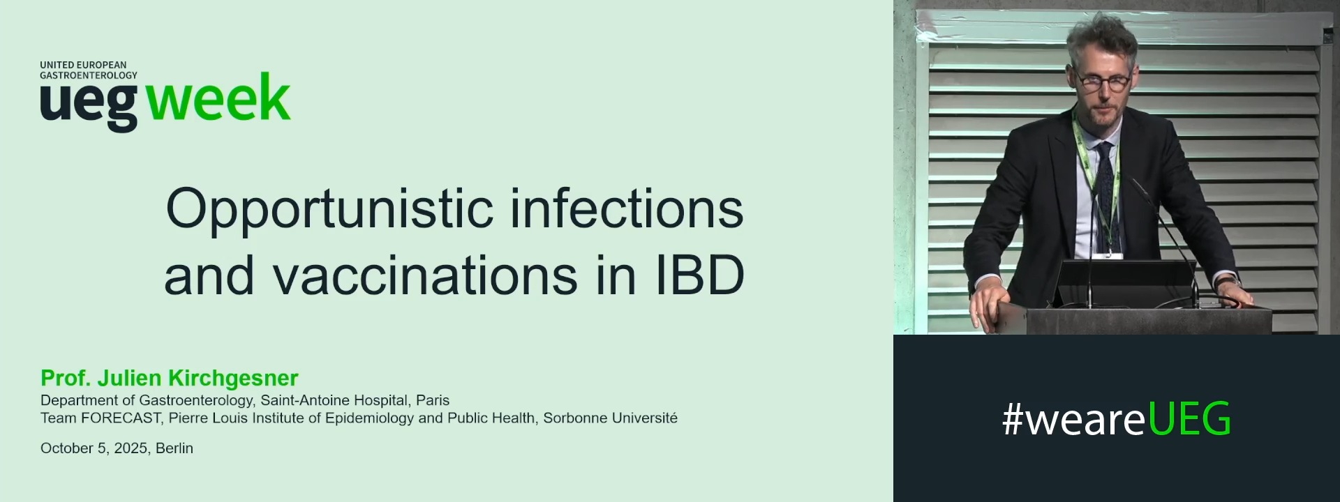 Opportunistic infections and vaccinations in IBD