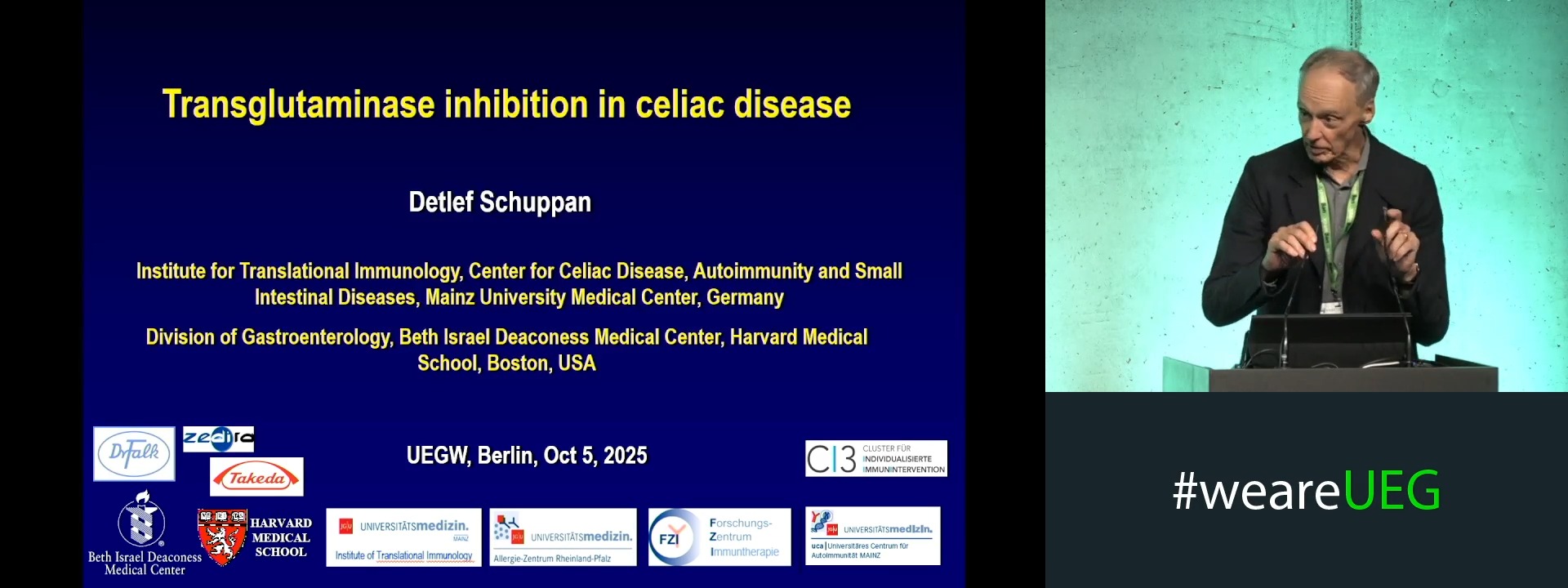 Transglutaminase inhibition in CeD