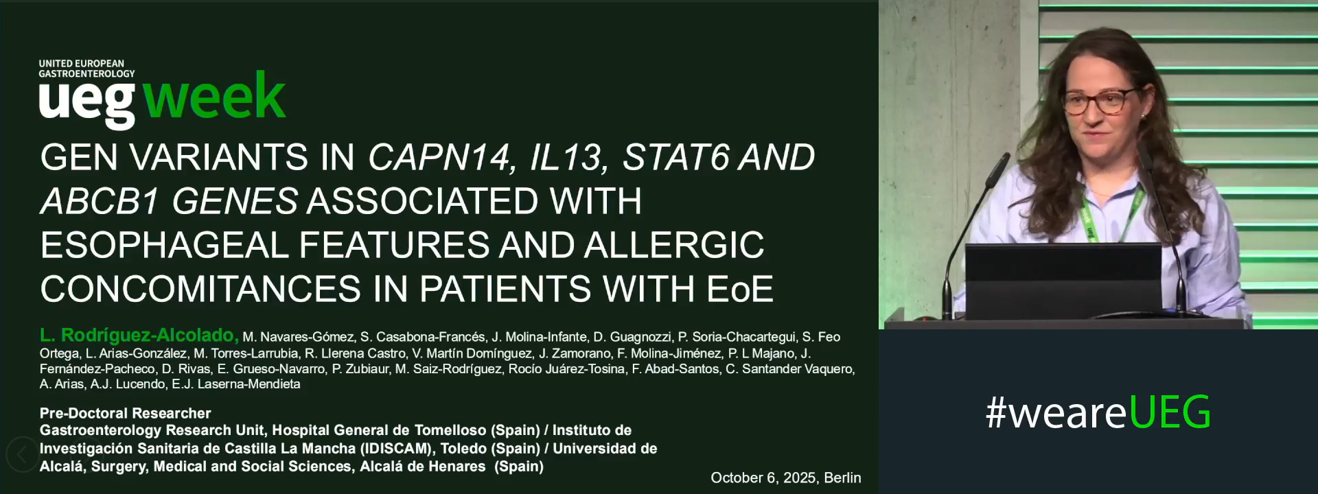 GENE VARIANTS IN CAPN14, IL13, STAT6 AND ABCB1 GENES WERE ASSOCIATED WITH ESOPHAGEAL FEATURES AND ALLERGIC CONCOMITANCES IN PATIENTS WITH EOSINOPHILIC ESOPHAGITIS