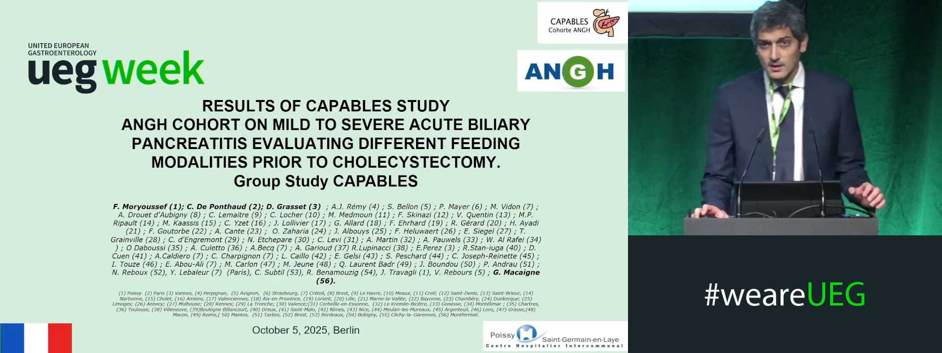 RESULTS OF THE ANGH COHORT ON MILD TO SEVERE ACUTE BILIARY PANCREATITIS (CAPABLES): EVALUATING DIFFERENT FEEDING MODALITIES PRIOR TO CHOLECYSTECTOMY